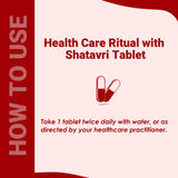 minature Shatavari Tablets close-up of tablets