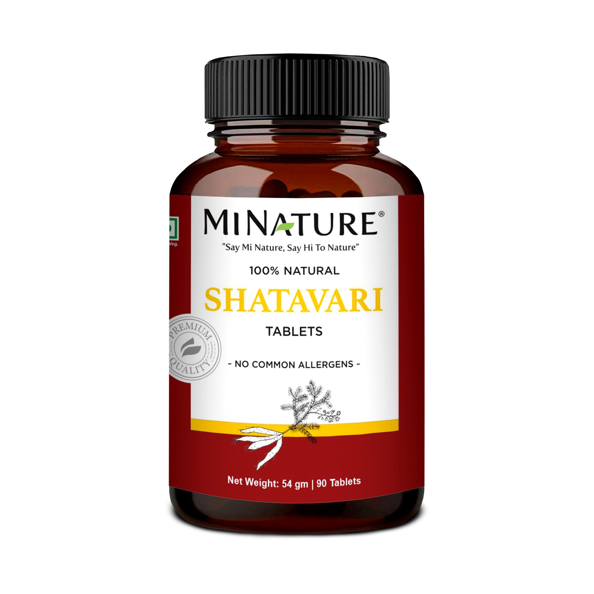 minature Shatavari Tablets front view packaging