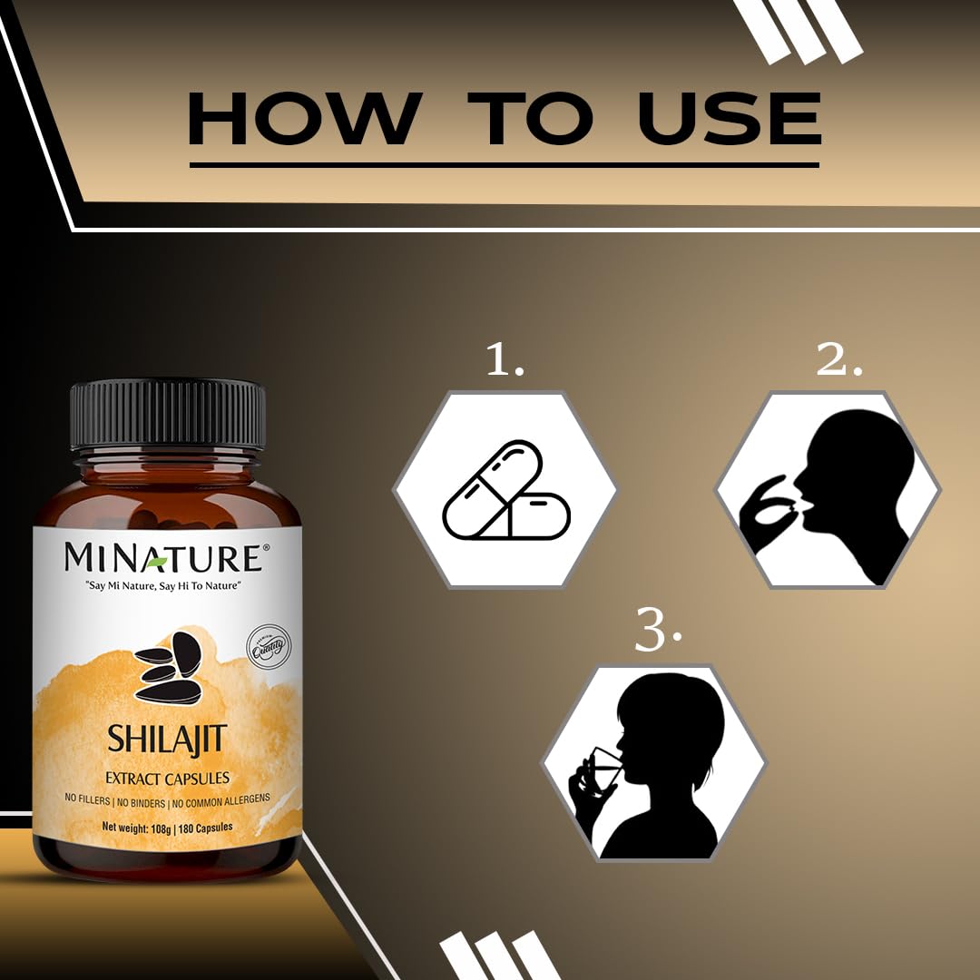 minature Shilajit Capsules 1000mg opened bottle