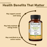 minature Tribulus Terrestris Herbal Supplement bottle side view