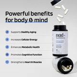 MINDHONEY NAD+ 500mg supplement capsules close-up