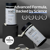 MINDHONEY NAD+ supplement bottle side view