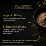 Mindvance Apigenin + L-Theanine capsules side view