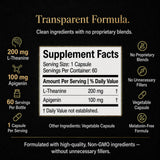 Mindvance Apigenin + L-Theanine capsules with measuring spoon