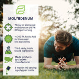 Mineralife Liquid Ionic Molybdenum 227g packaging details