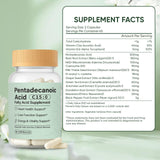 minyang C15:0 supplement vegan capsules side view