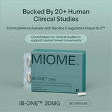 MIOME Probiotic Supplement bottle side view