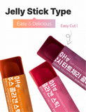Mippeum Collagen Jelly Stick in hand for easy consumption