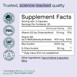 MIRA PCOS Multivitamins ingredients list