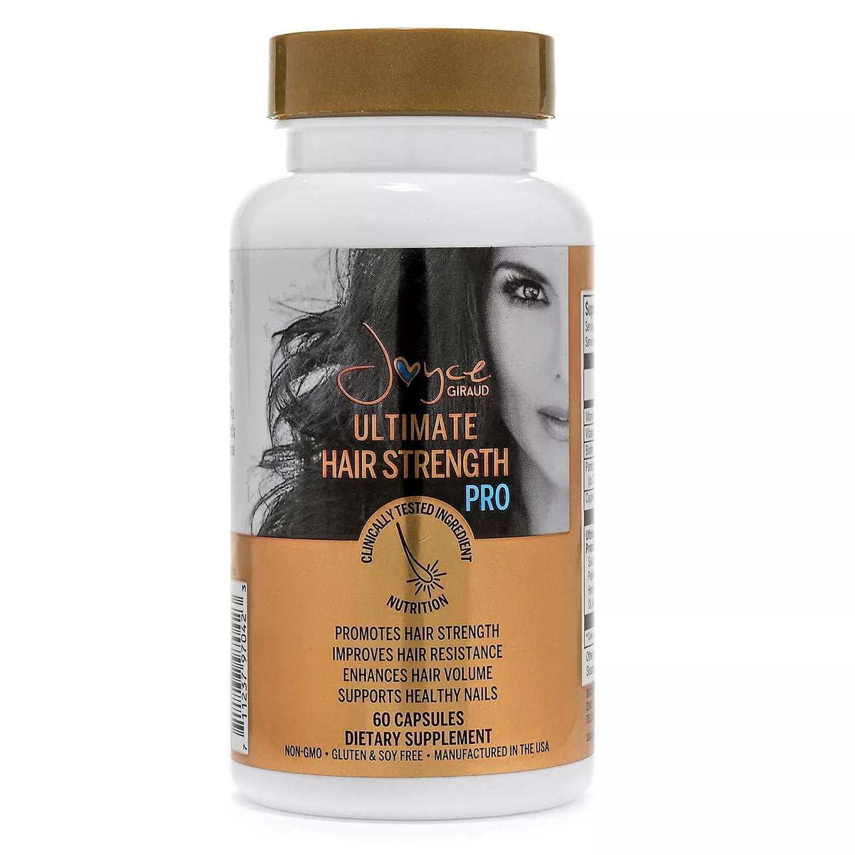 Miracle Elixir Collection Hair Supplement 60 capsules front view