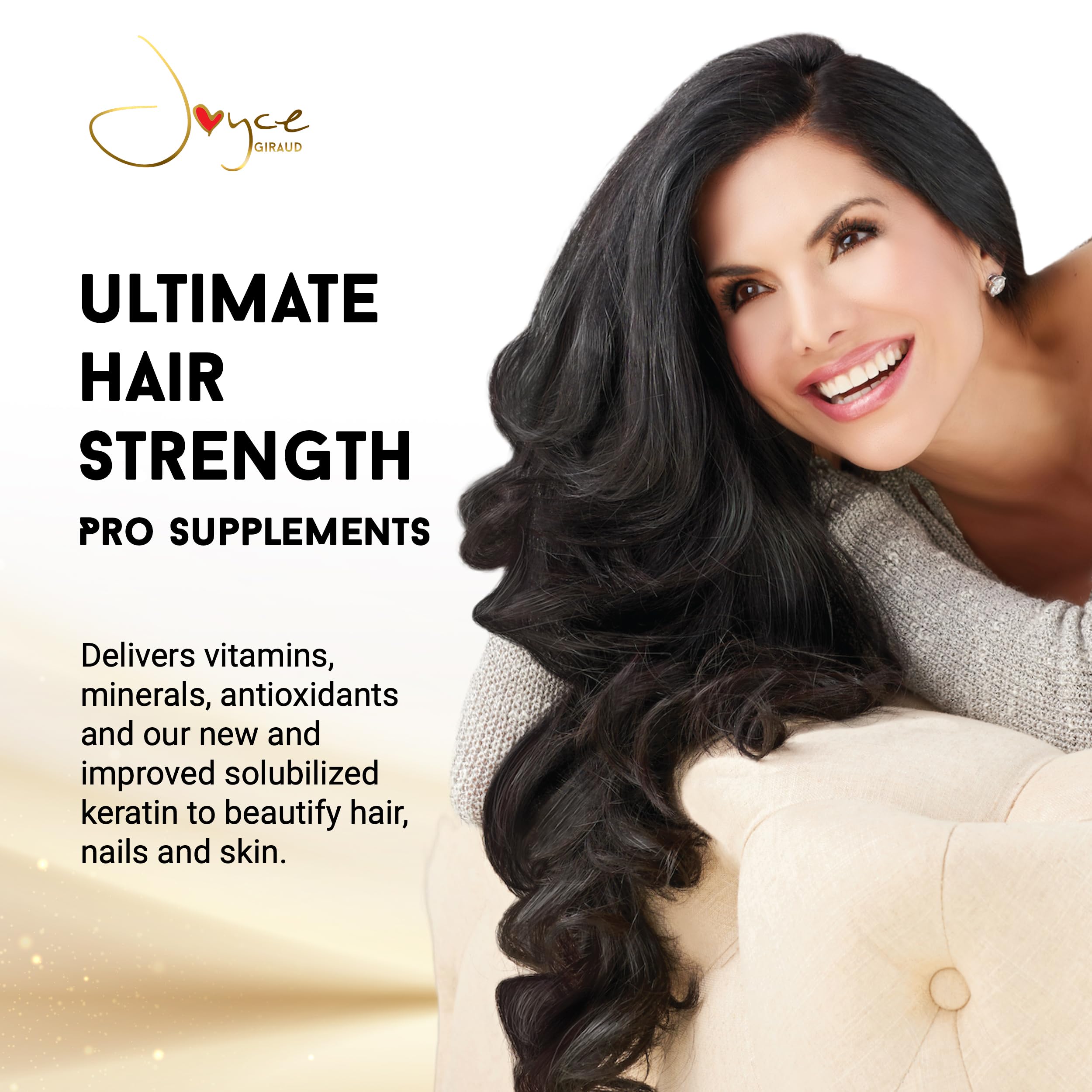 Miracle Elixir Collection Hair Supplement bottle side view