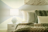 Miracle LED Sleep Study Bulb in use in a bedroom setting