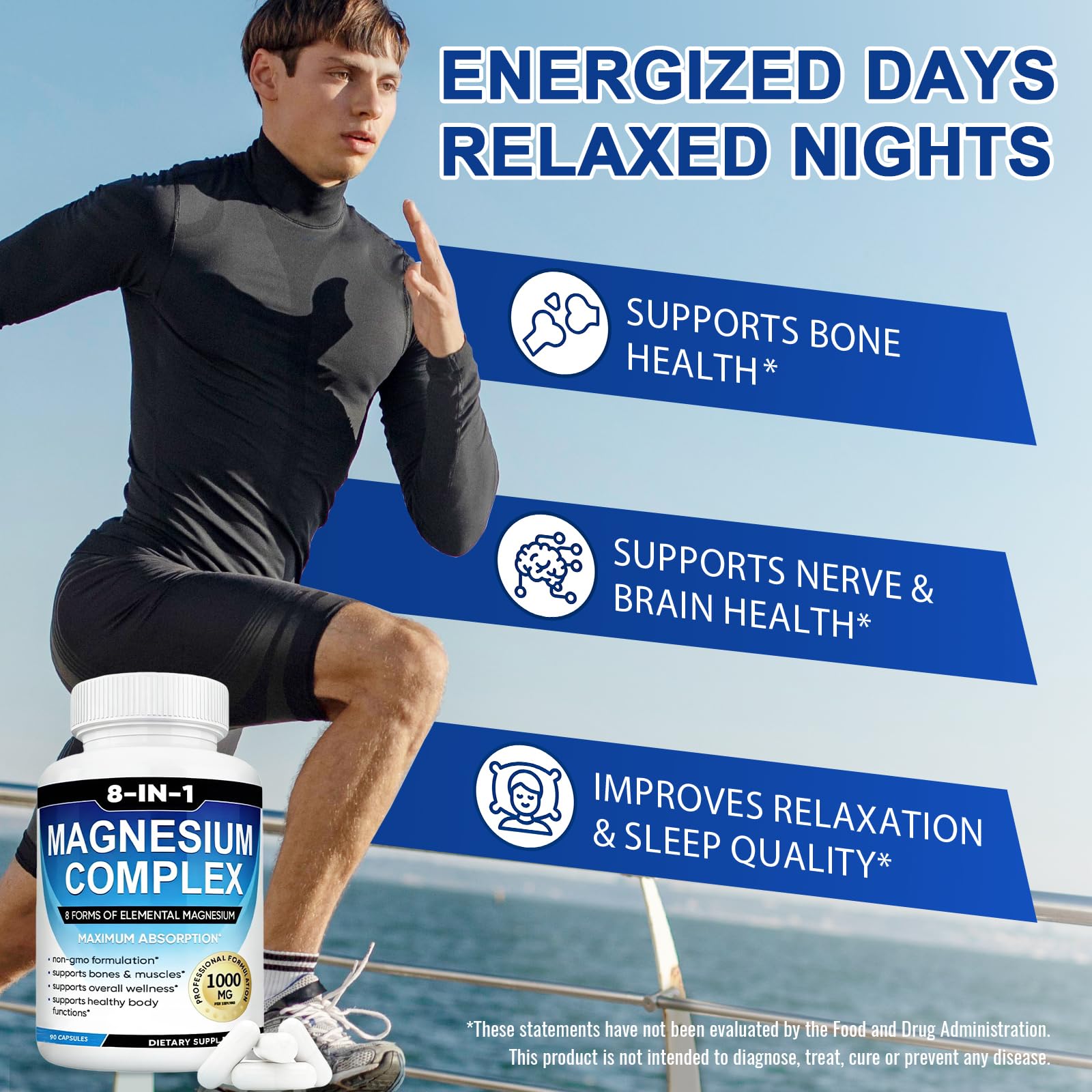 MIRACLE OFFICIAL Magnesium Complex bottle with label
