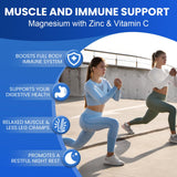MIRACLE OFFICIAL Magnesium Complex capsules on wooden table