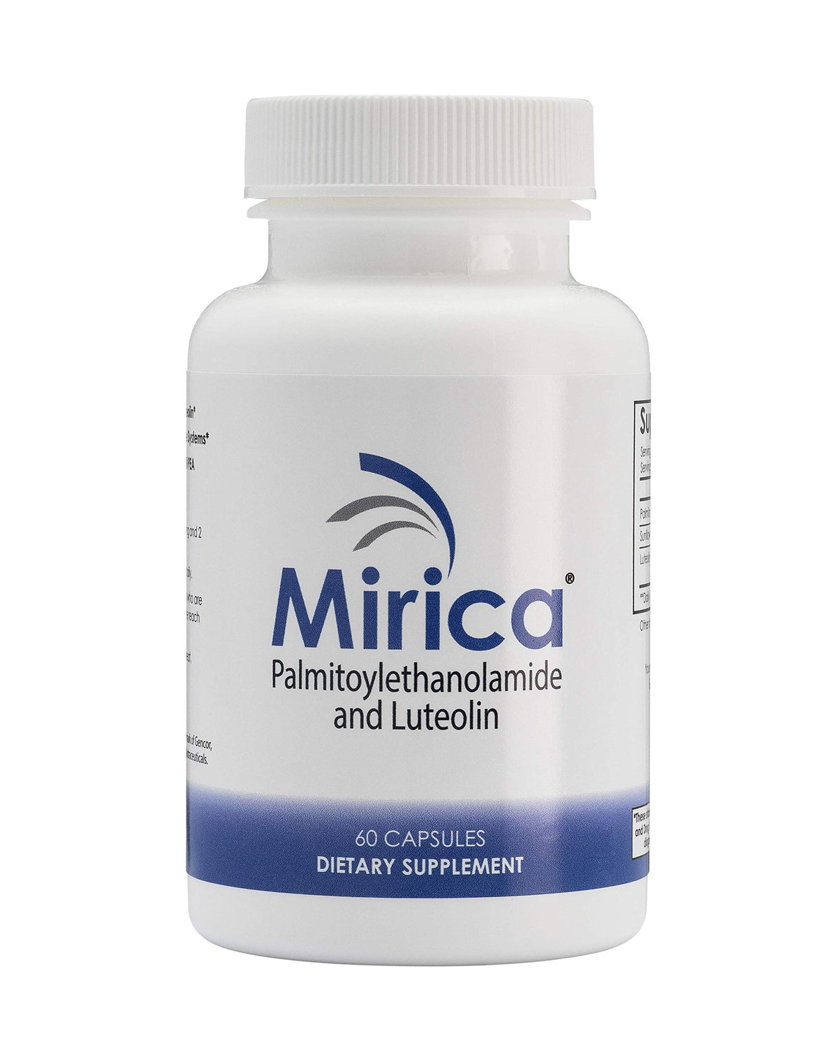 Mirica blended vitamin and mineral supplement front view