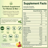 Miriyalyad Cortisol Supplement Powder box back view