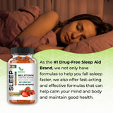 Mishas Melatonin Gummies bottle with label