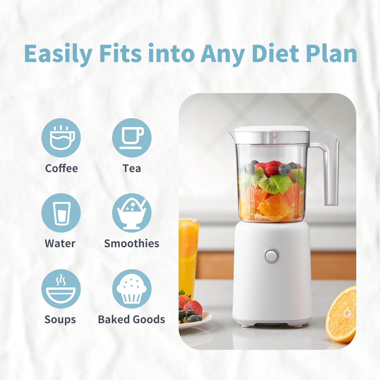 MISS PEP Collagen Peptides Supplement preparation with smoothie