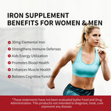 MISS PEP Iron Supplement Sticks powder mixed in water