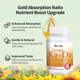 MISS PEP Vitamin D3 + K2 Softgels packaging details