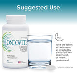 Mission Pharmacal Oncovite Blended Vitamin & Mineral Supplement back view