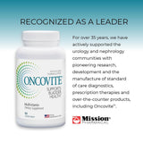 Mission Pharmacal Oncovite Blended Vitamin & Mineral Supplement lifestyle shot