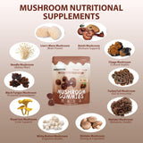 MISSYUM 10-in-2 Mushroom Blend Supplement bottle close-up