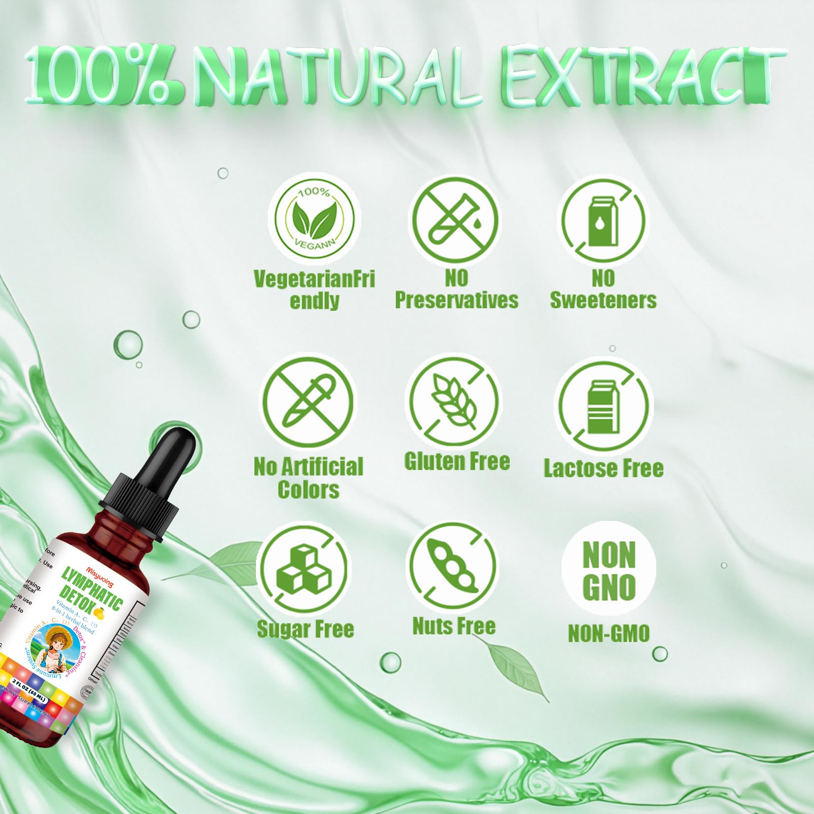Misyvoing Echinacea Herbal Supplement 141g ingredients list