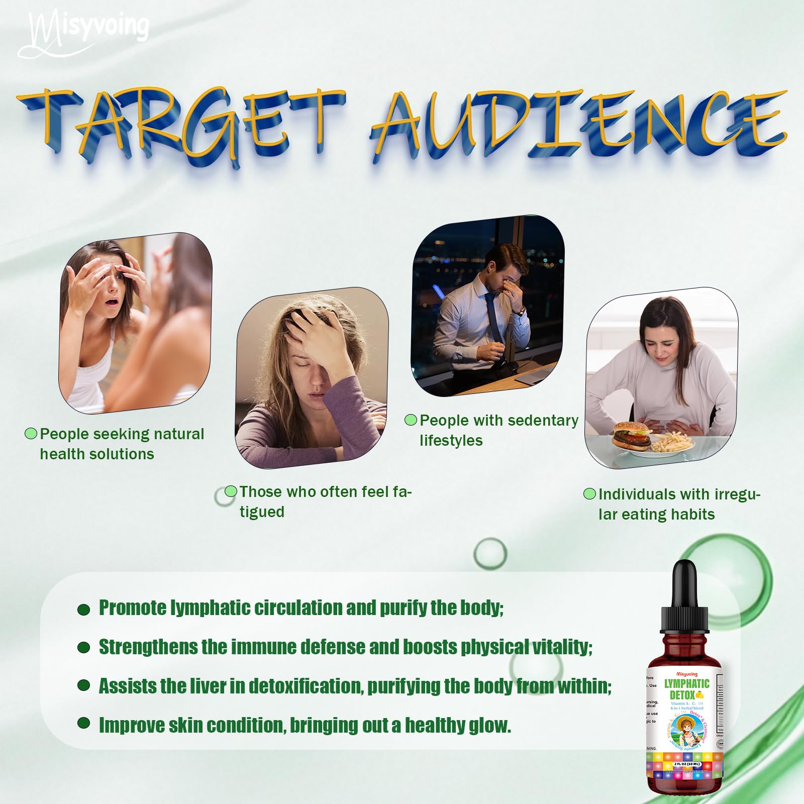 Misyvoing Echinacea Herbal Supplement 141g with dropper