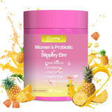 Misyvoing Prebiotic Gummies 60 Count front view with pineapple flavour
