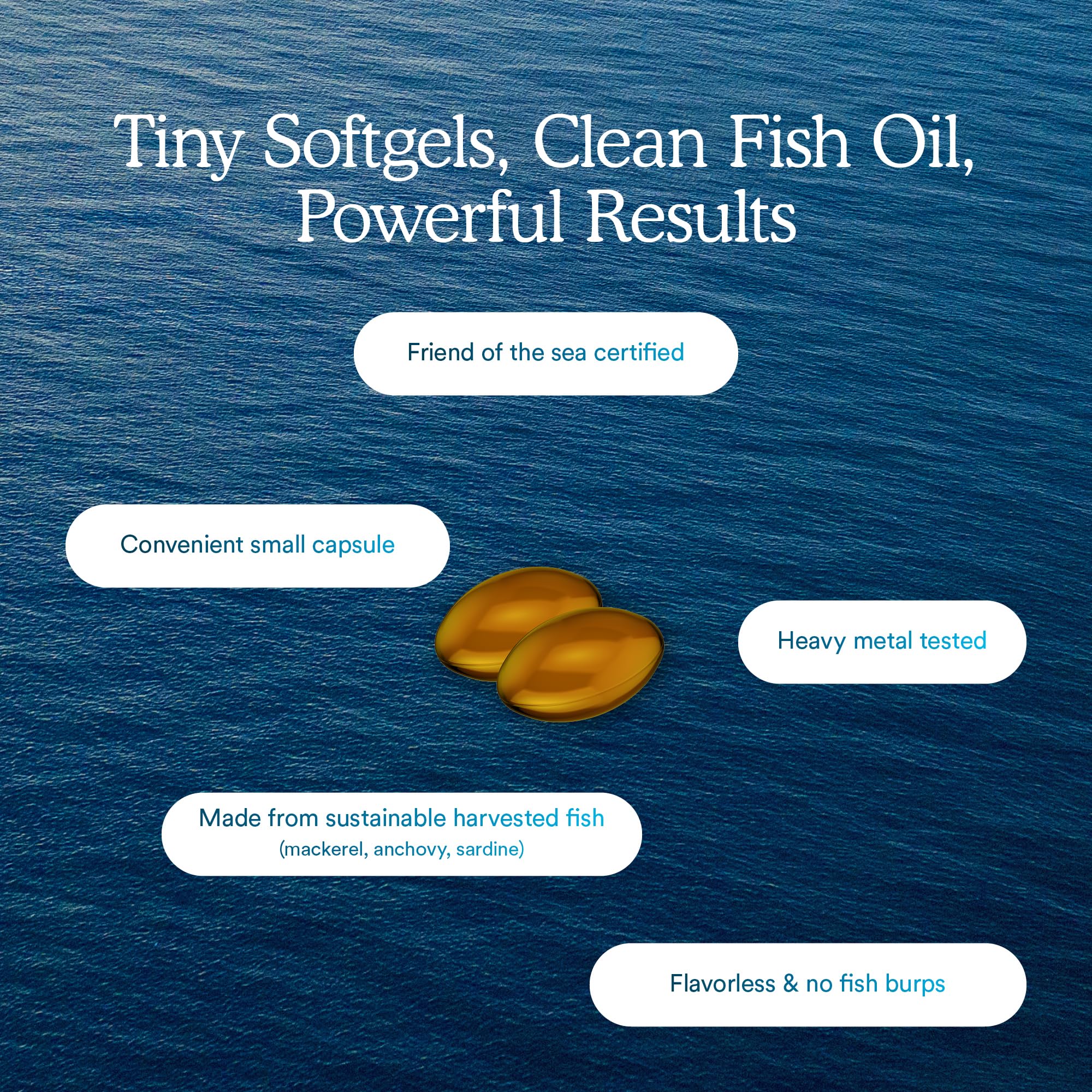 MitoQ Omega-3 EPA Fish Oil Softgels 800mg lifestyle scene