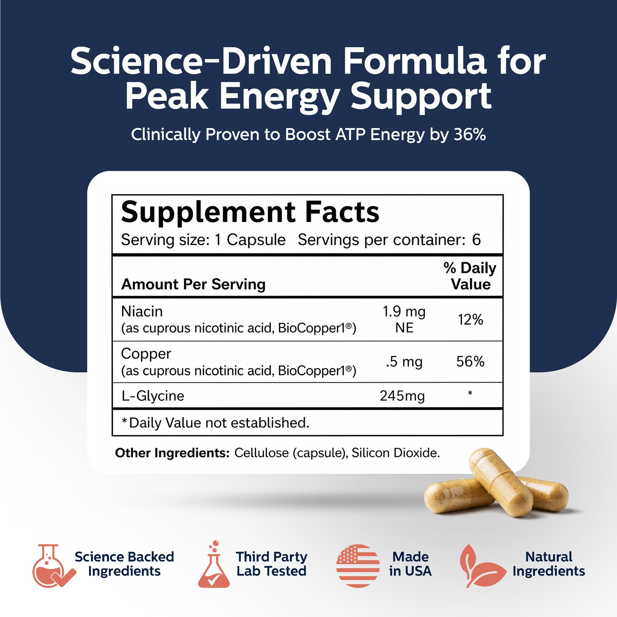 MitoSynergy Copper Supplement in a wellness setting
