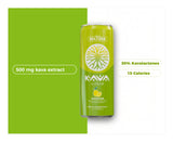 Mitra9 Kava Seltzer 12 fl oz can with ingredients list