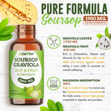 Miw Piw Soursop Blend Liquid bottle close-up
