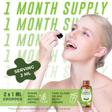 Miw Piw Soursop Blend Liquid with measuring dropper