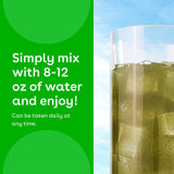 MIXHERS Daily Greens Powder lifestyle scene with smoothie