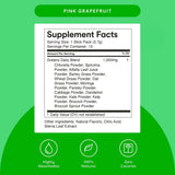 MIXHERS Daily Greens Powder scoop with green powder