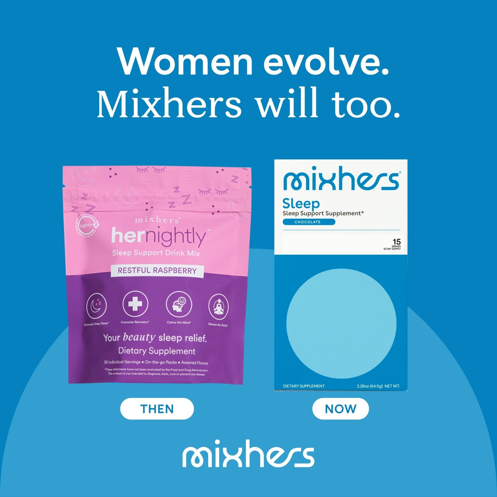 MIXHERS Drink Mix Chocolate flavour nutritional information