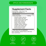 MIXHERS Greens Daily Blend Powder scoop with powder
