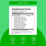 MIXHERS Hergreens Daily Greens Powder scoop with powder
