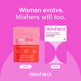 MIXHERS Hertime supplement scoop and powder