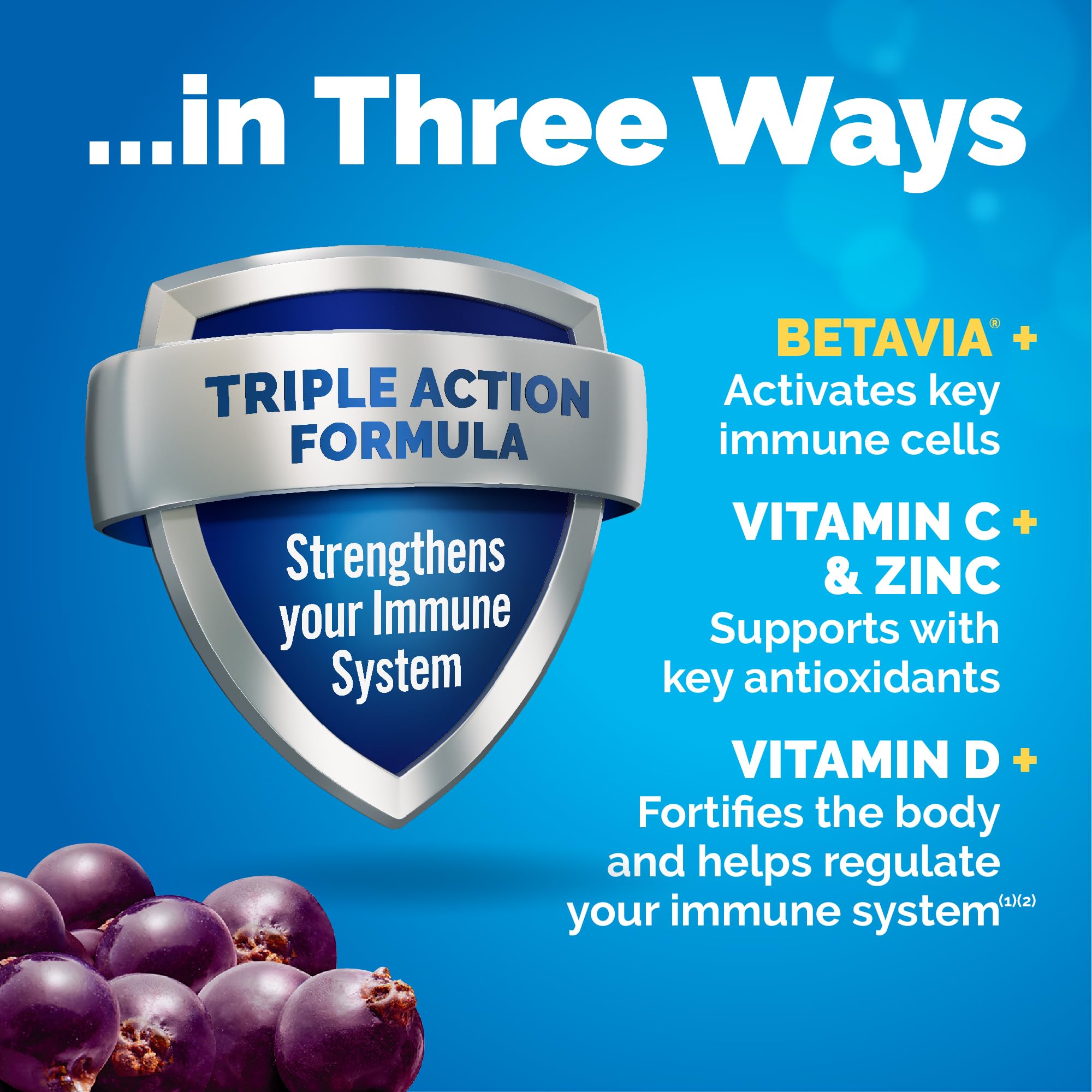 Mixing Emergen-C Elderberry drink mix with water
