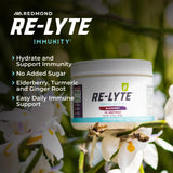 Mixing REDMOND Re-Lyte daily wellness Multivitamin Drink Mix with water
