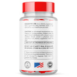 MJO Blast Keto Gummys 1000MG side view with nutritional information