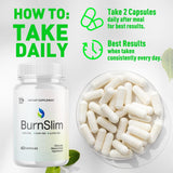 MJO Burnslim Capsules lifestyle scene on a kitchen counter
