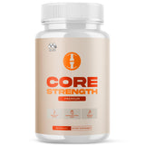 MJO Core Strength Capsules bottle front view with 30 servings