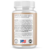MJO Core Strength Capsules with natural ingredients background
