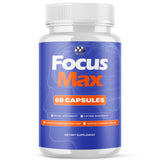 MJO Focus Max Capsules bottle front view with 30 capsules