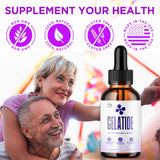 MJO Gelatide Drops lifestyle scene with healthy foods