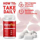 MJO GlycoFlush Capsules with measuring spoon